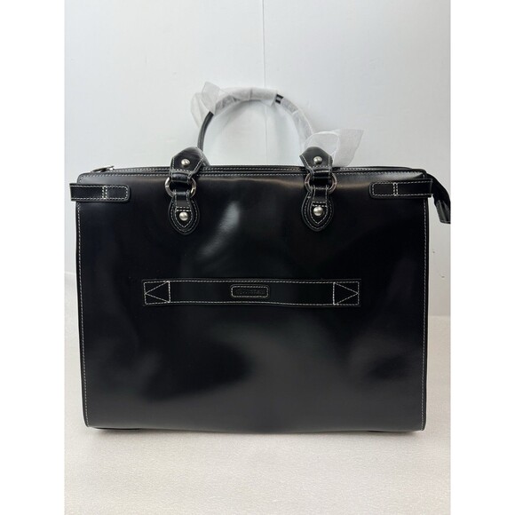 McKlein Winnetka Ladies' Leather 15.4" Laptop Briefcase Bag - Picture 8 of 13